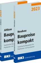 BKI Baupreise kompakt 2023 - Neubau + Altbau. 